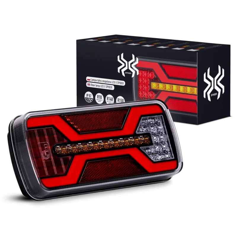 Luz trasera LED X-Spider