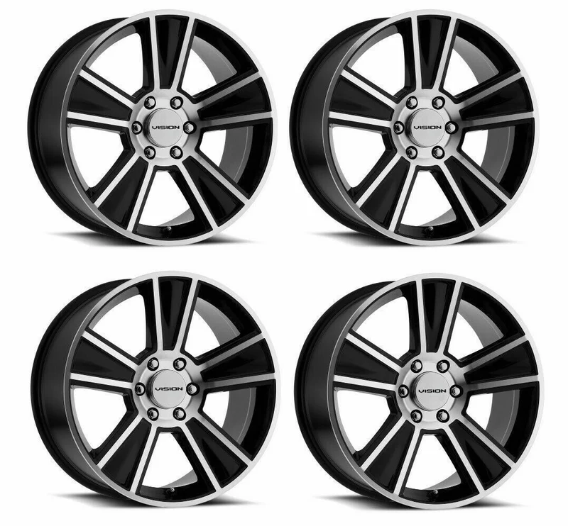 Juego De Rines Vision Stunner 22x9.5