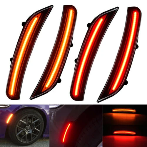 Cuartos Laterales led Salpicadera Dodge Charger 2015-2019