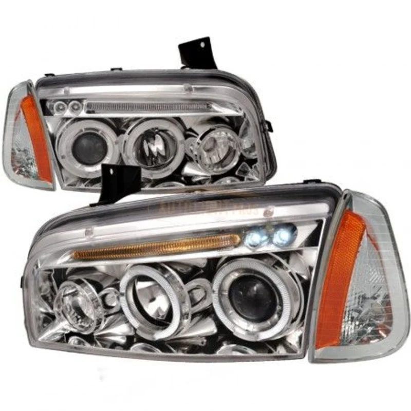 Faros Led Cromados Dodge Charger 2008-2010