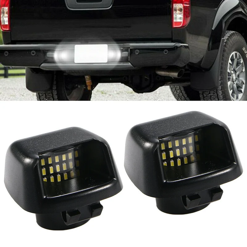 Luz Led De Matricula Nissan Frontier 2007-2019