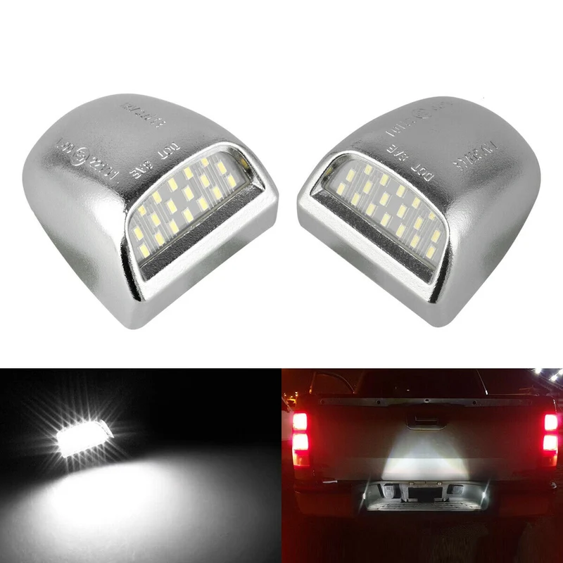 Luces Led Para Placa Licencia Chevy Silverado 1500 1999-2013