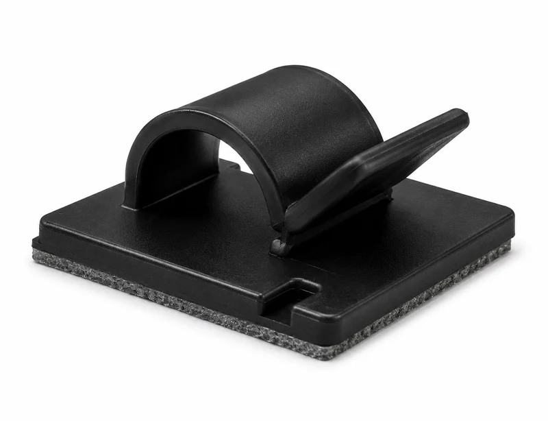 Clip para cable de nailon con respaldo adhesivo 3M