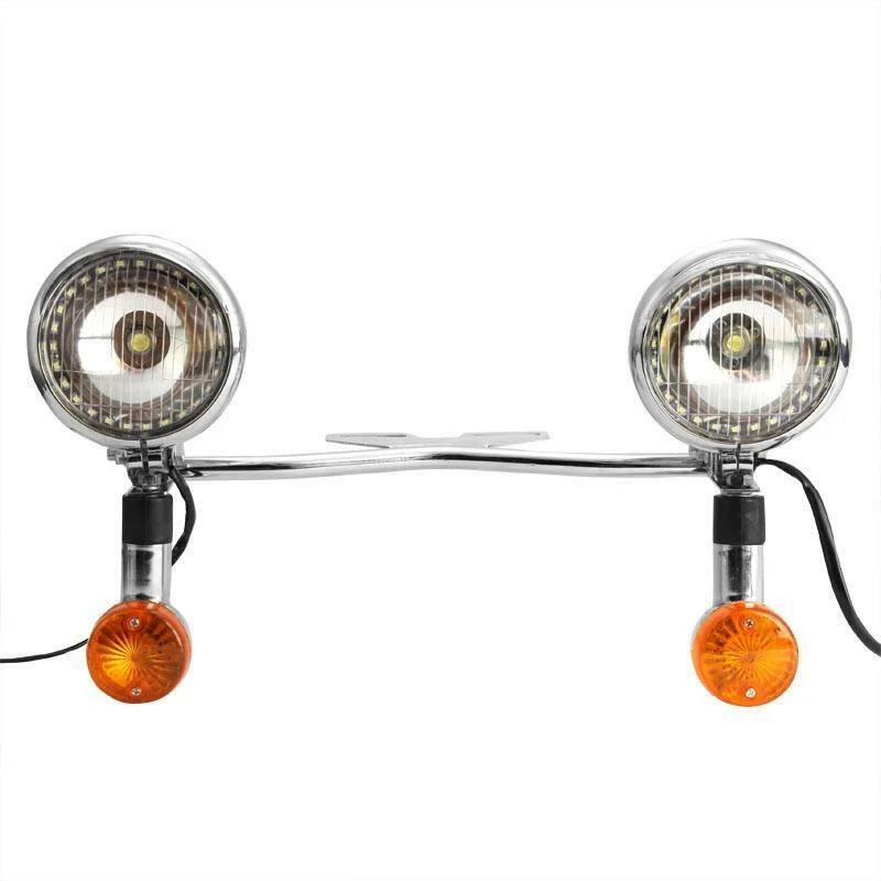 Faros Con Soporte Para Motos