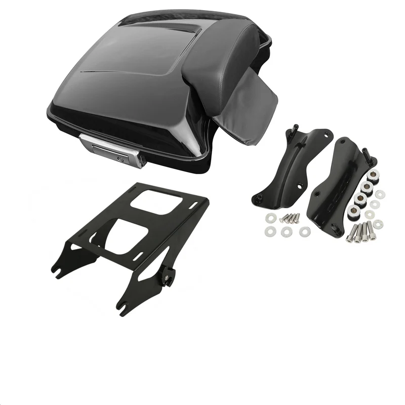 Caja Trasera Para Moto + Portaequipaje Glide 14-20