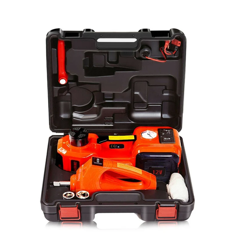Gato Electrico Hidraulico 12v 5ton Con Accesorios