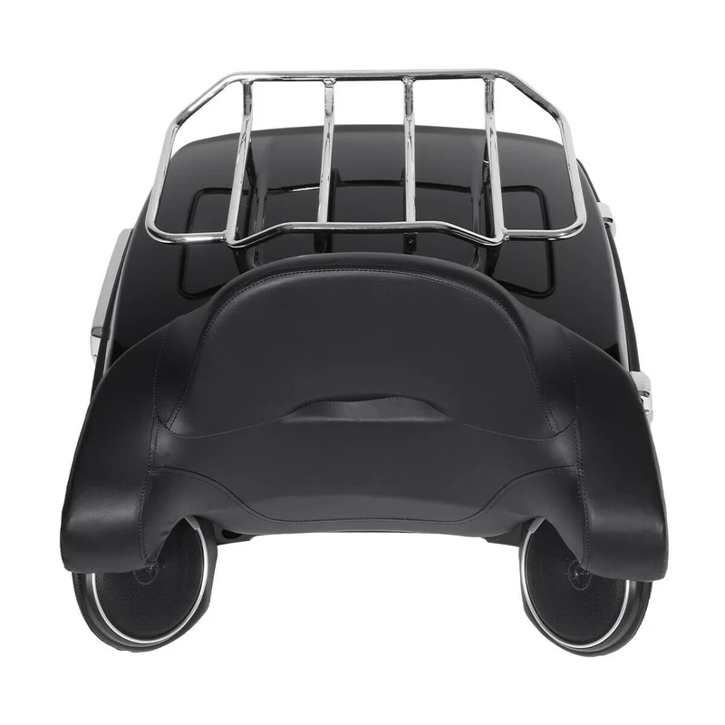 Caja Trasera Mto Con Respaldo Harley Road King 2014-2020