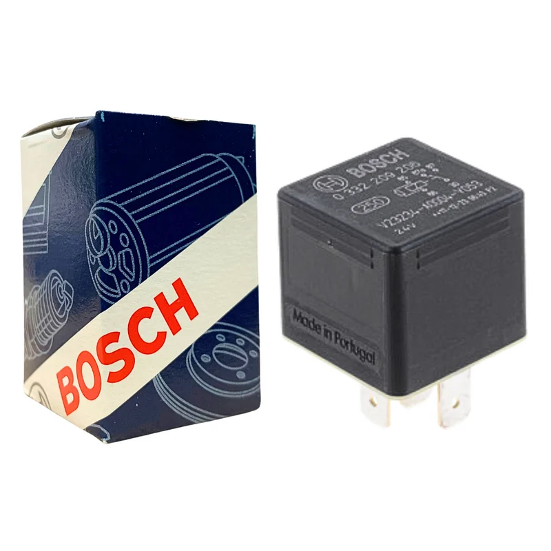 Minirelé de conmutación BOSCH de 24 V y 20 A, 5 pines