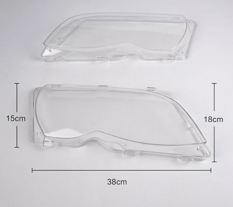 Par De Micas Para Faros Bmw E46 4 Puertas 2002 - 2006