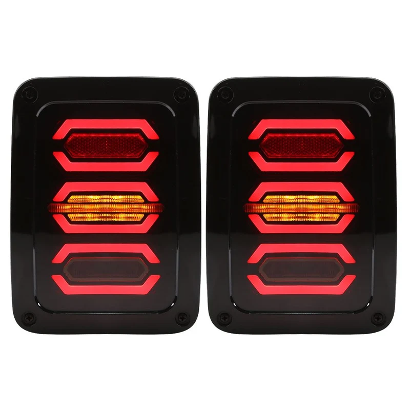 Calaveras led para jeep wrangler 07-2017