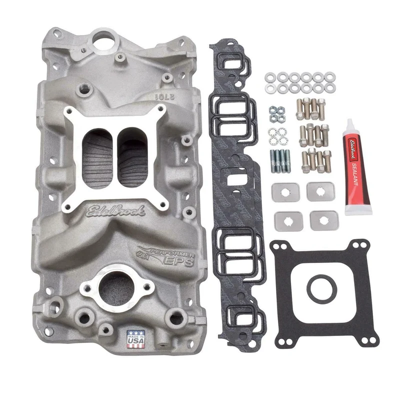 colector de admisión Edelbrock para motor 350