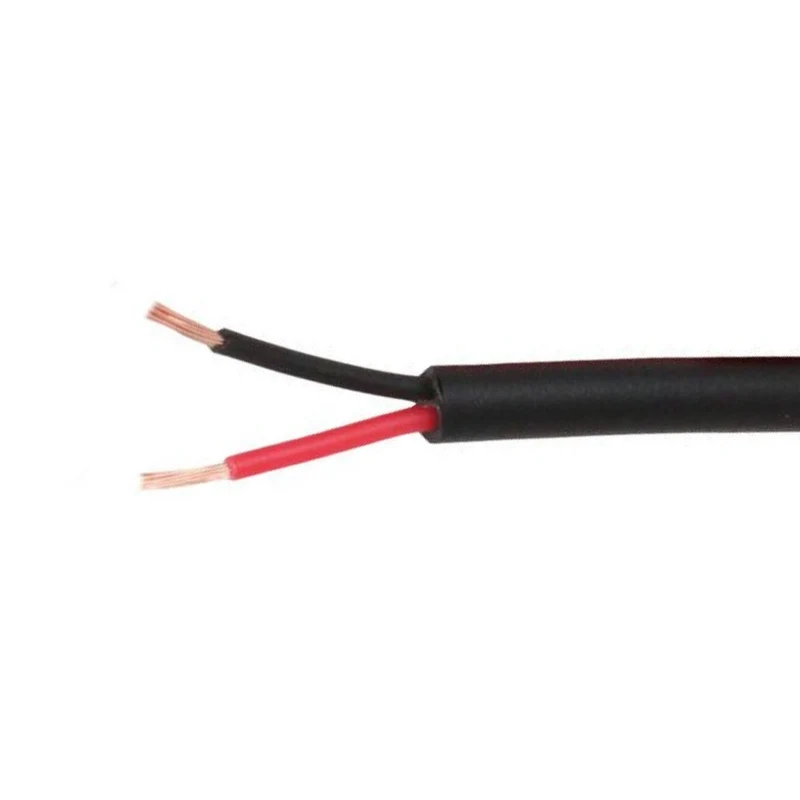 Cable para automóvil de dos núcleos / Cable plano de pared delgada de 2 x 0.75 mm²