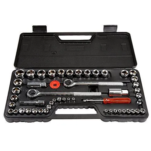 juegos de llaves de taller mecánico Stalwart 75-ht3013 SAE y métricas