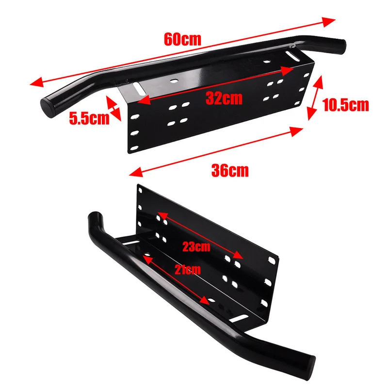 soporte de placa montaje universal delantero para autos