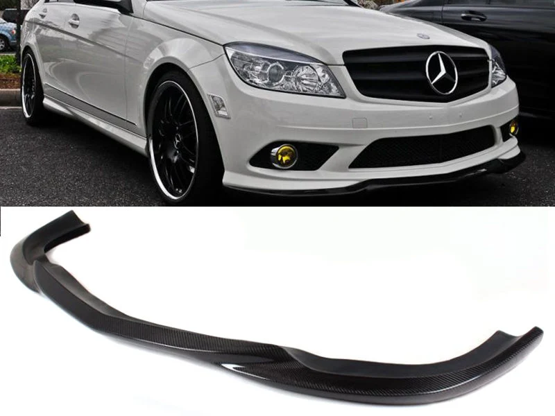 Spoiler lip delantero Mercedes benz W204 Clase C 2012-2014