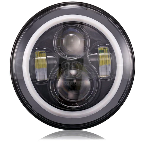 Faros Jeep Wrangler 2007-2014 Ojo de angel