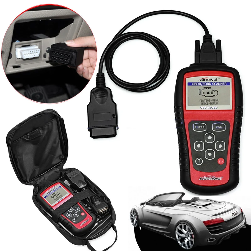 Lector de código automotriz escáner