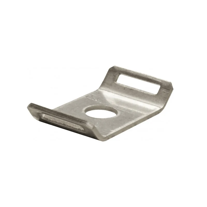 Bases para bridas de acero inoxidable / Paquete de 50