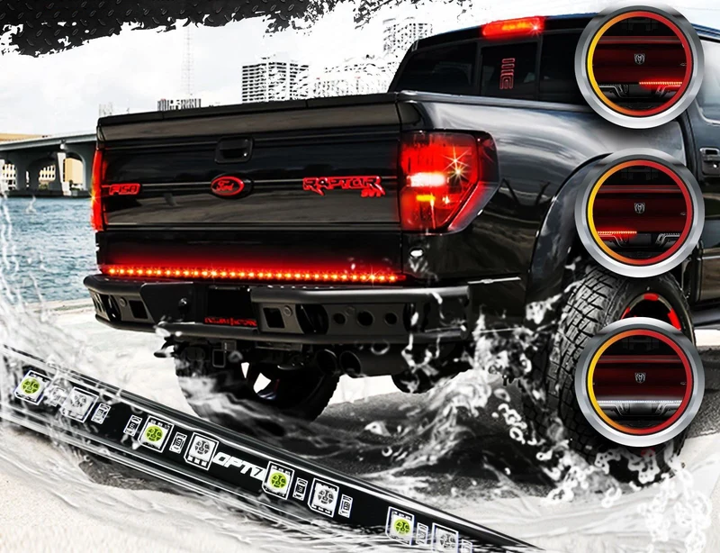 Luz Trasera de Freno 60" Chevrolet,Ford,Dodge