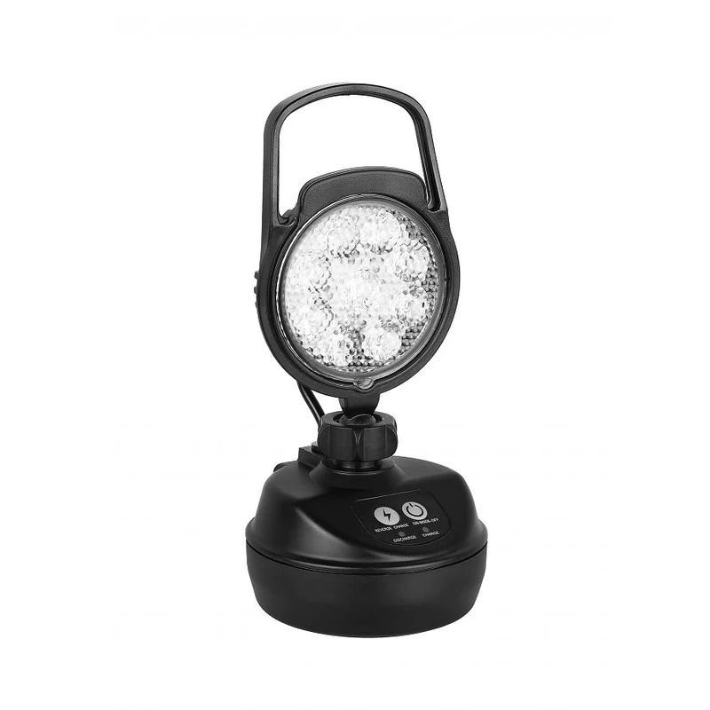 Luz de trabajo LED recargable con funciones de emergencia