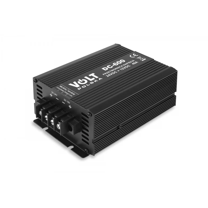 Convertidor de Voltaje, 24v - 12v, 40 Amp