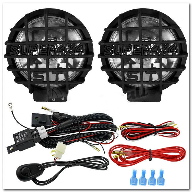 Juego De Faros Anti Niebla Universales 4x4