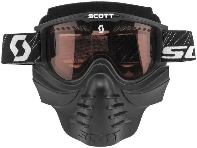 Mascarilla con gafas