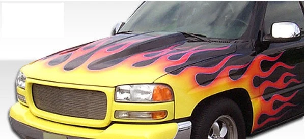 Cofre De Fibra De Vidrio GMC SIERRA 1999 - 2005