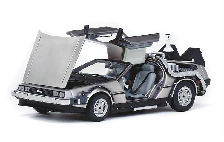 Delorean Coche A Escala 1:18 Para Regalo
