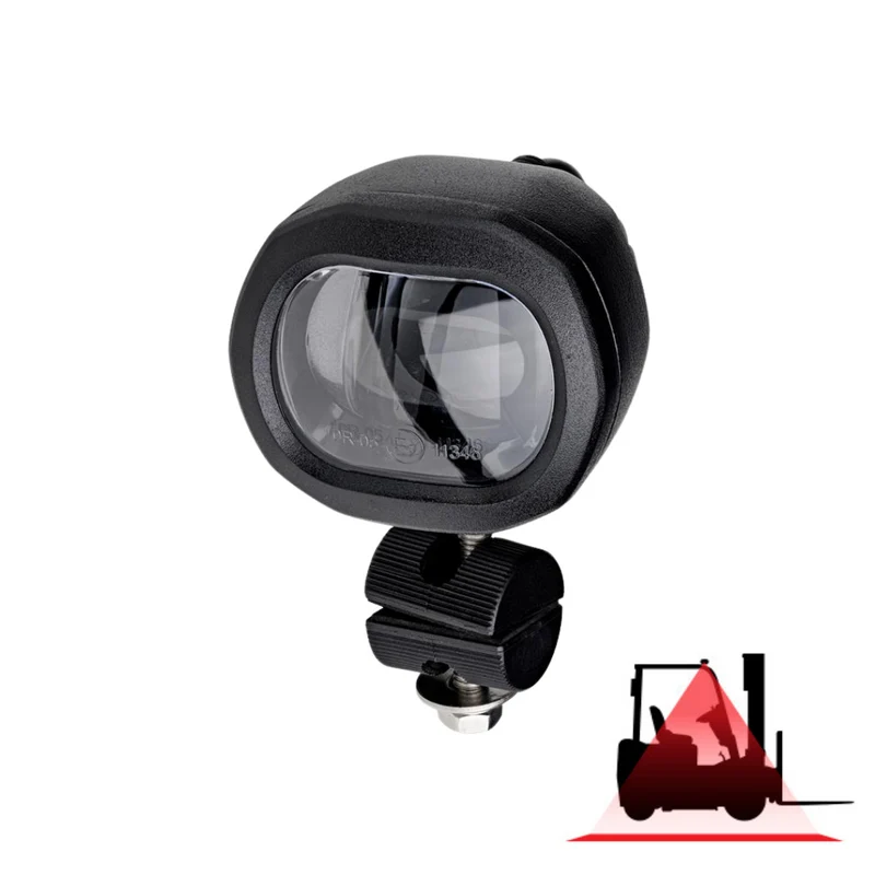 Luz de advertencia LED LAP para montacargas: línea perimetral roja