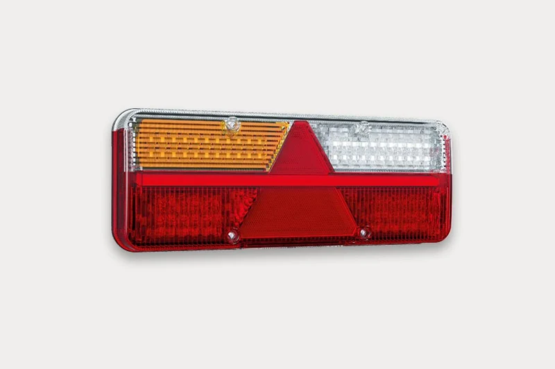 Lámpara LED grande para remolque Fristom con indicador dinámico / 6 funciones