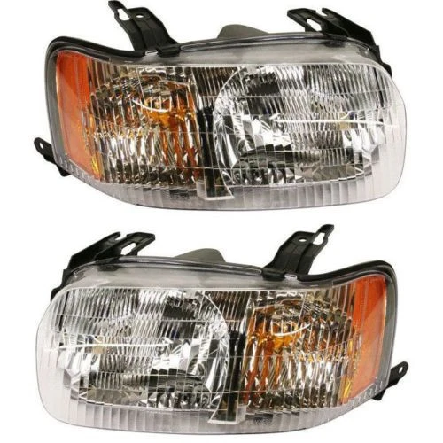 Faros Fondo Cromado Ford Escape 2001 - 2004