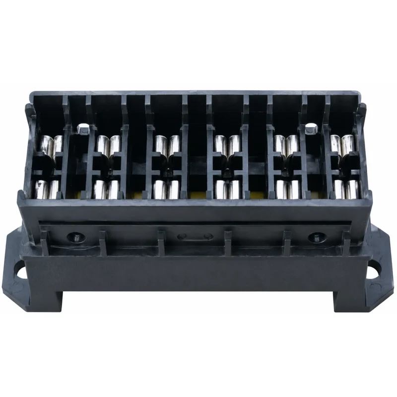 Caja de fusibles de cuchilla de entrada inferior / 6 vías