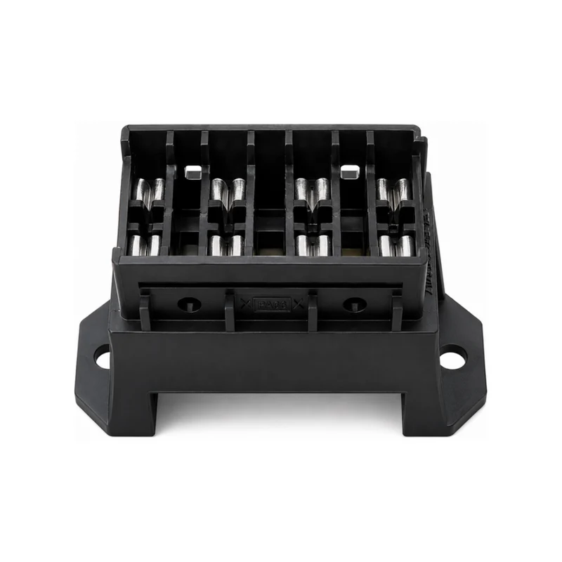 Caja de fusibles de cuchilla de entrada inferior / 4 vías