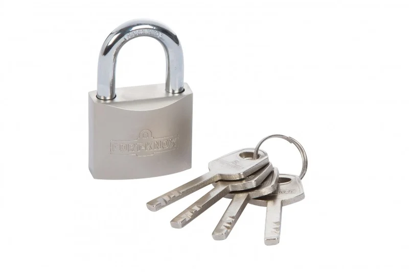 Candado Acero 40mm - 4 llaves