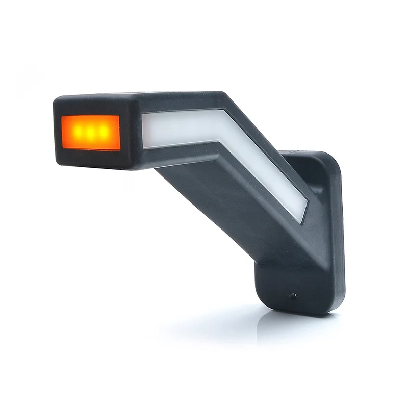 Efecto de brillo de neón de lámpara de marcador de contorno largo LED