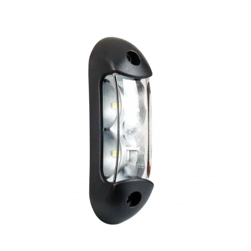 Lámpara de marcador de contorno LED con soportes empotrados