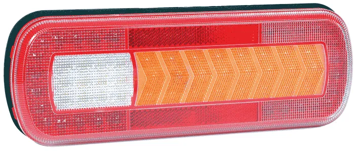 Luz LED para remolque con indicador dinámico, parada, cola, niebla y marcha atrás