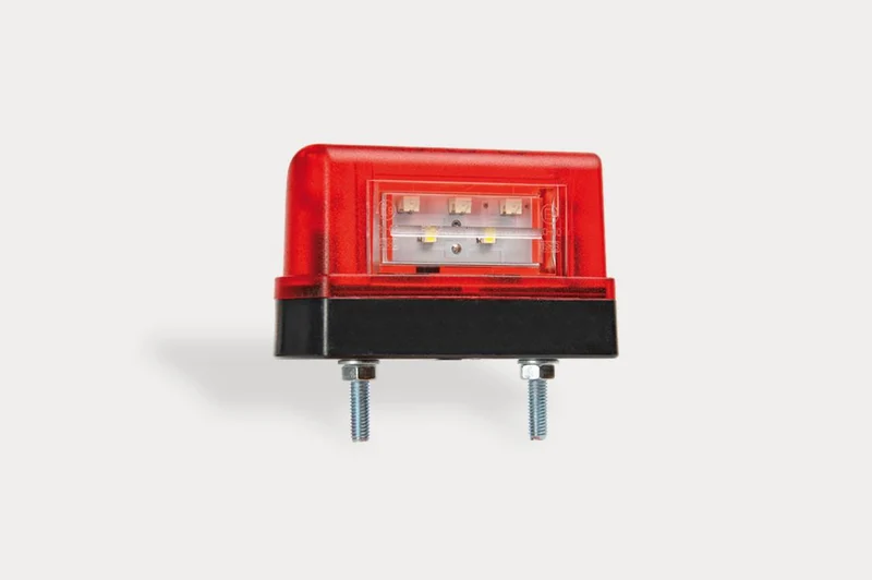 Piloto de matrícula LED Slimline con luz de posición trasera / Pack de 2