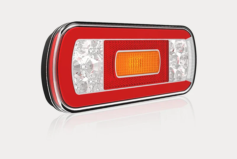 Fristom FT130 Luz trasera LED para remolque / Efecto neón de 5 funciones