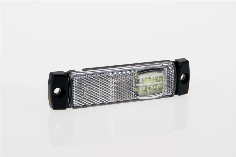 Luz marcadora LED con reflector: blanco, rojo o ámbar