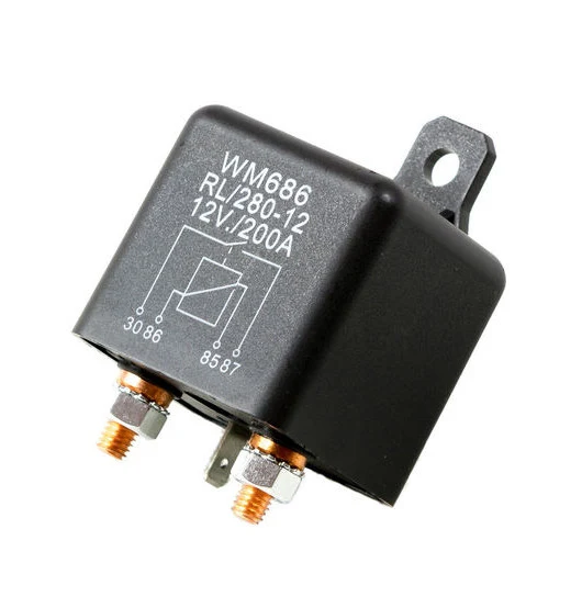Relé de perno prisionero de servicio pesado de 12 V y 200 A