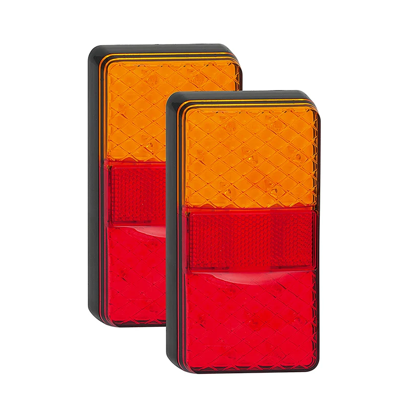 LED Autolamps Juego de luces LED traseras combinadas / Paquete de 2 luces