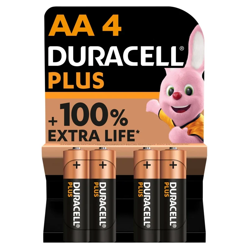 Pilas AA Duracell - Paquete de 4
