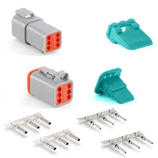 Conectores estilo Deutsch / 6 vías