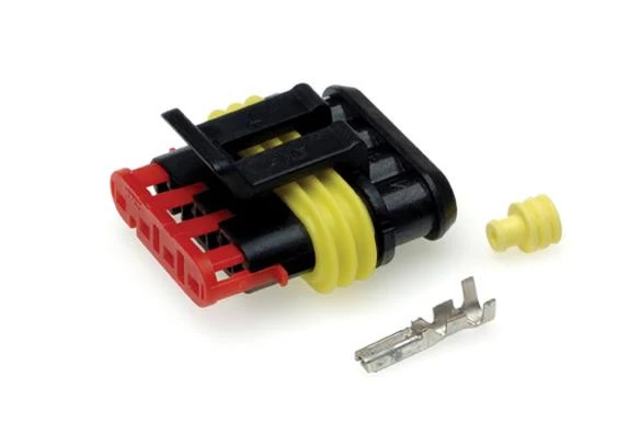 Conector SuperSeal 4 Vía, Hembra