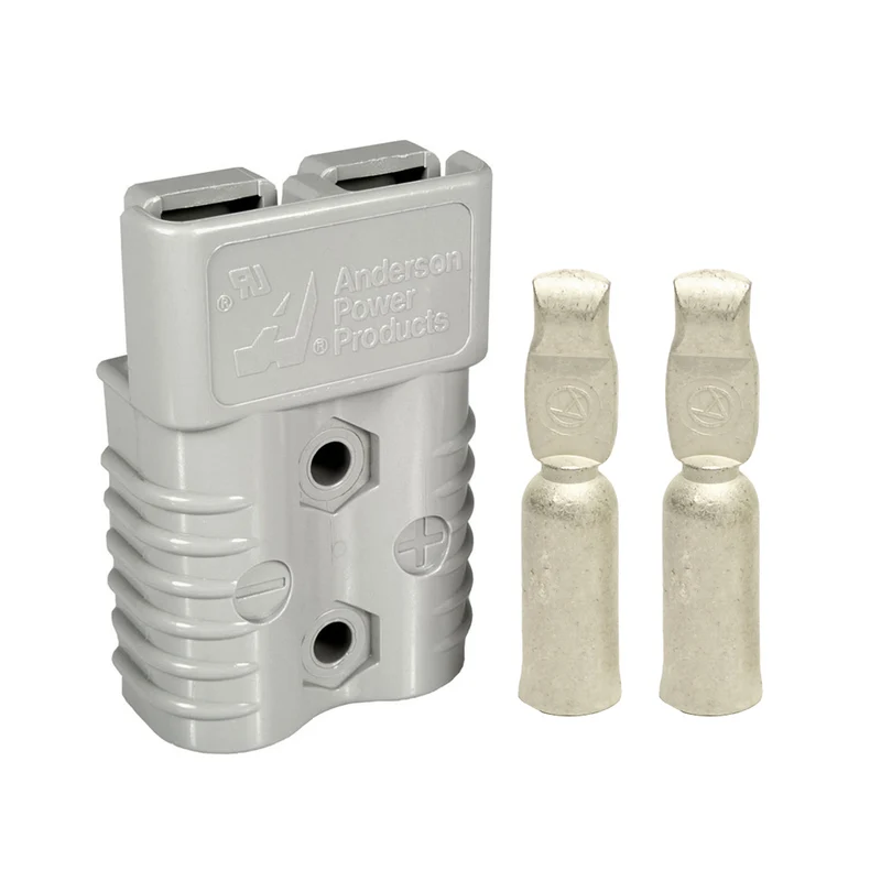 Conector de alimentación Anderson gris 175 amperios