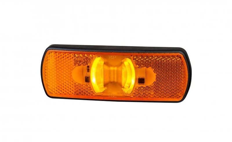 Luz LED de posición lateral para montaje en superficie sin fijaciones visibles