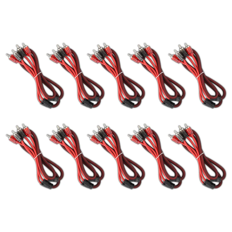 Level 2 RCA 100% Copper OFC 3 Feet - Pack 10 pieces