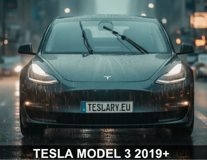 Limpiaparabrisas de repuesto de caucho natural de primera calidad para Tesla Model 3 y Tesla Model Y con volante a la izquierda / con volante a la derecha